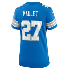 Detroit Lions Nike Arthur Maulet Women's Team Game Jersey
