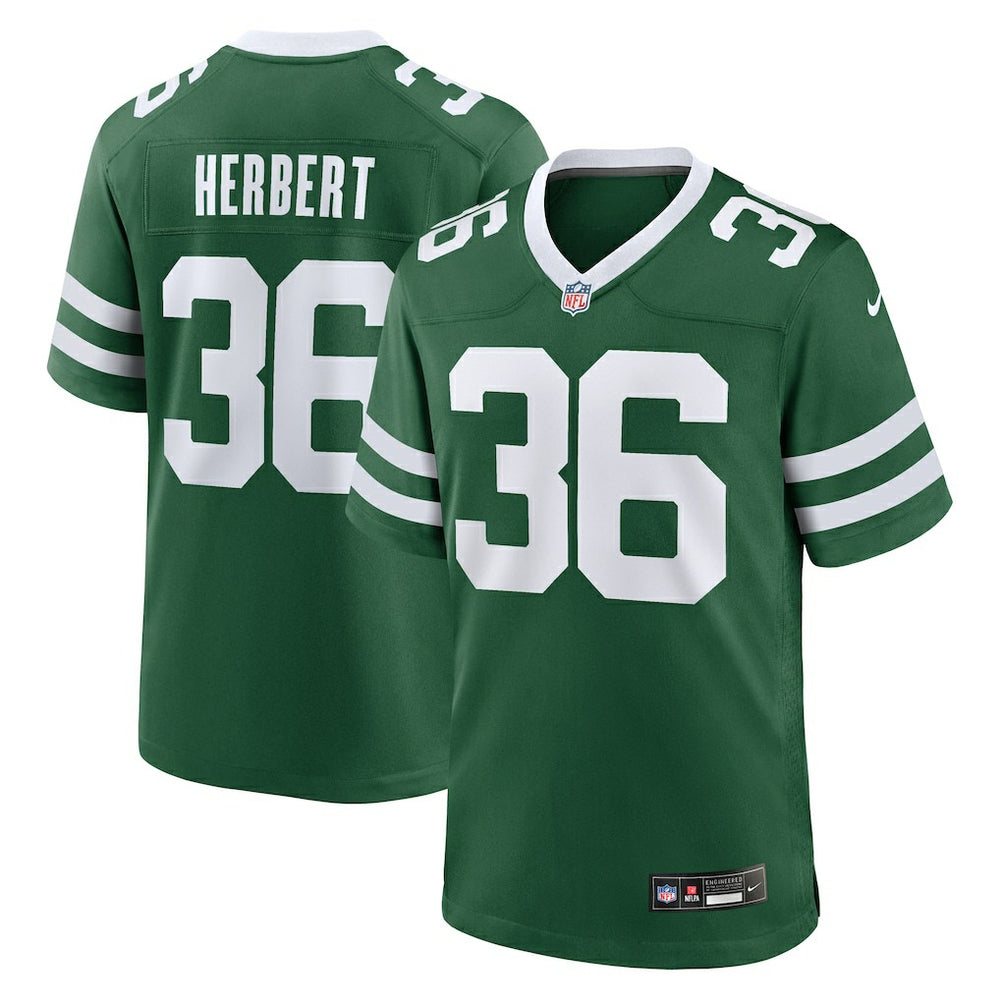 New York Jets Nike Khalil Herbert Team Game Jersey