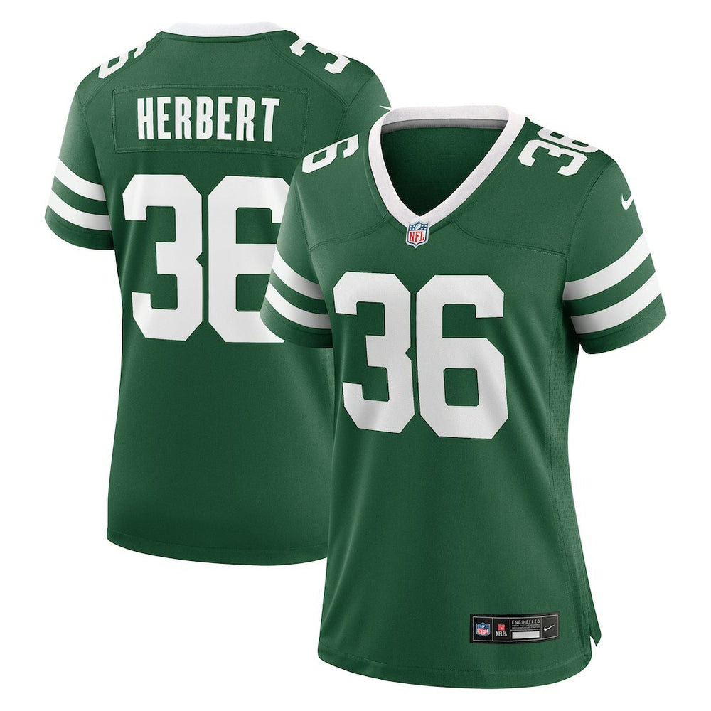New York Jets Nike Khalil Herbert Women's Team Game Jersey