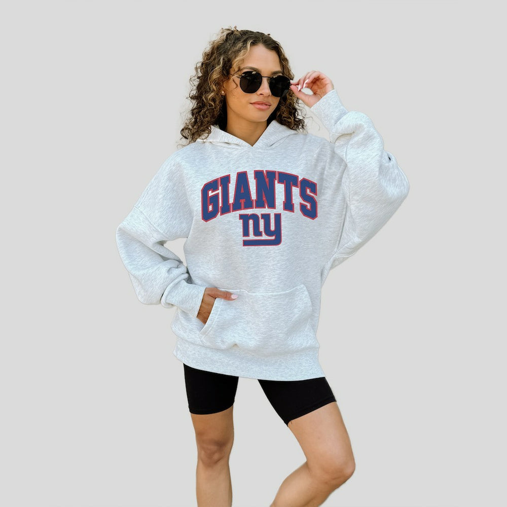 New York Giants Gameday Couture Women's Fan Edition Premium Weight Hoodie