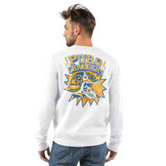 Los Angeles Chargers Starter Classic Puro Crew Neck Sweatshirt