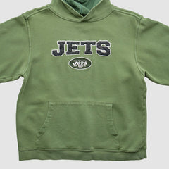 New York Jets Fanatics Reebok 2000s Pullover Sweatshirt