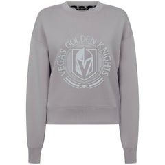 Vegas Golden Knights Levelwear Women's Slate & Snow Sponge Tri-Blend Sweatshirt Online