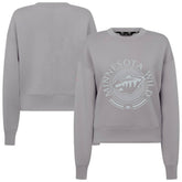 Minnesota Wild Levelwear Women's Slate & Snow Sponge Tri-Blend Sweatshirt Sale