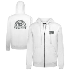 Philadelphia Flyers Levelwear Podium Chenille Logo Full-Zip Hoodie Sale
