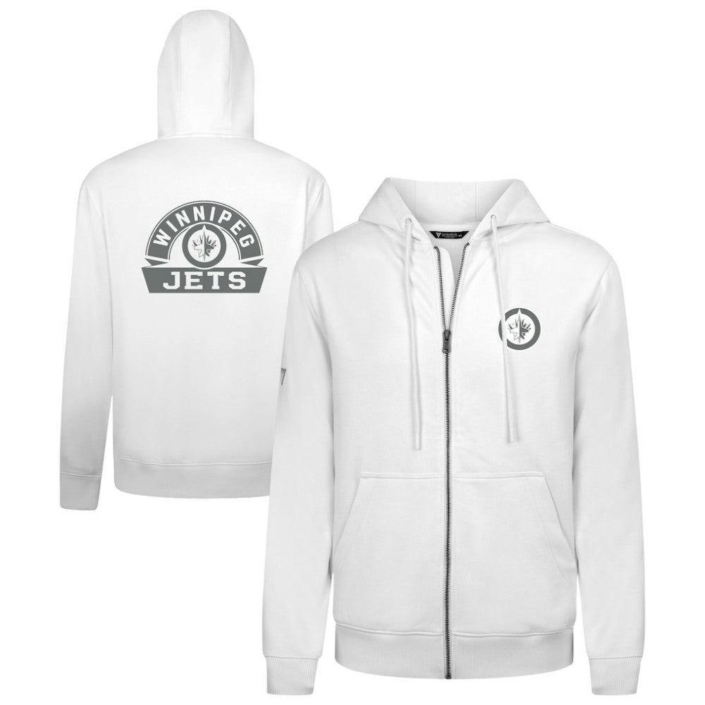 Winnipeg Jets Levelwear Podium Chenille Logo Full-Zip Hoodie Online