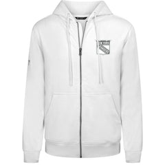 New York Rangers Levelwear Podium Chenille Logo Full-Zip Hoodie Discount