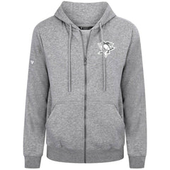 Pittsburgh Penguins Levelwear Podium Chenille Logo Full-Zip Hoodie Sale