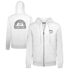 Pittsburgh Penguins Levelwear Podium Banner Arch Full-Zip Hoodie Sale