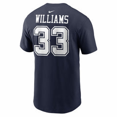 Dallas Cowboys Nike Javonte Williams Name & Number T-Shirt