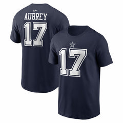 Dallas Cowboys Nike Brandon Aubrey Name & Number T-Shirt