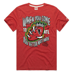 Atlanta Falcons x OutKast Homage Unisex You Betta Not Hide Tri-Blend T-Shirt