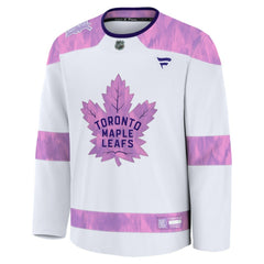 Toronto Maple Leafs Fanatics Hockey Fights Cancer Survivor Practice Jersey Outlet