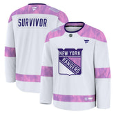 New York Rangers Fanatics Hockey Fights Cancer Survivor Practice Jersey Online