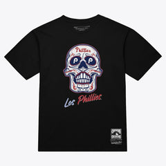 Philadelphia Phillies Mitchell & Ness Women's Sugar Skull Boxy T-Shirt | MLB Online