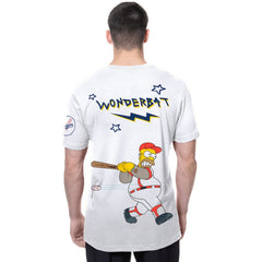 Los Angeles Dodgers New Era MLB x Simpsons Homer Wonderbat T-Shirt | MLB New