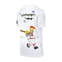 Houston Astros New Era MLB x Simpsons Homer Wonderbat T-Shirt | MLB Outlet