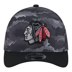 Chicago Blackhawks New Era Zero Dark 39THIRTY Flex Hat Online
