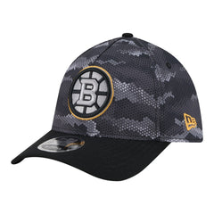 Boston Bruins New Era Zero Dark 39THIRTY Flex Hat For Sale