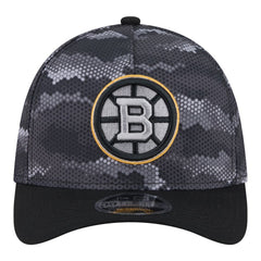 Boston Bruins New Era Zero Dark 39THIRTY Flex Hat For Sale