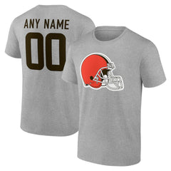 Cleveland Browns Team Authentic Personalized Name & Number T-Shirt