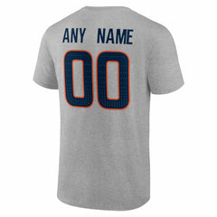 Denver Broncos Team Authentic Personalized Name & Number T-Shirt