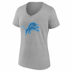 Detroit Lions Women's Team Authentic Personalized Name & Number V-Neck T-Shirt