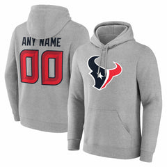 Houston Texans Team Authentic Personalized Name & Number Hoodie