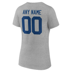 Indianapolis Colts Women's Team Authentic Personalized Name & Number V-Neck T-Shirt