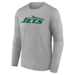 New York Jets Team Authentic Personalized Name & Number Long Sleeve T-Shirt
