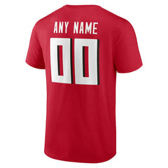 Atlanta Falcons Team Authentic Personalized Name & Number T-Shirt