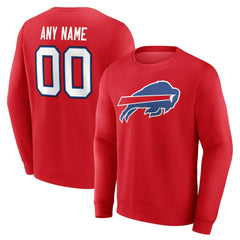 Buffalo Bills Team Authentic Personalized Name & Number Sweatshirt