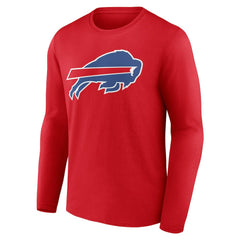 Buffalo Bills Team Authentic Personalized Name & Number Long Sleeve T-Shirt