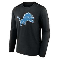 Detroit Lions Team Authentic Personalized Name & Number Long Sleeve T-Shirt
