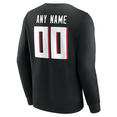 Atlanta Falcons Team Authentic Personalized Name & Number Sweatshirt