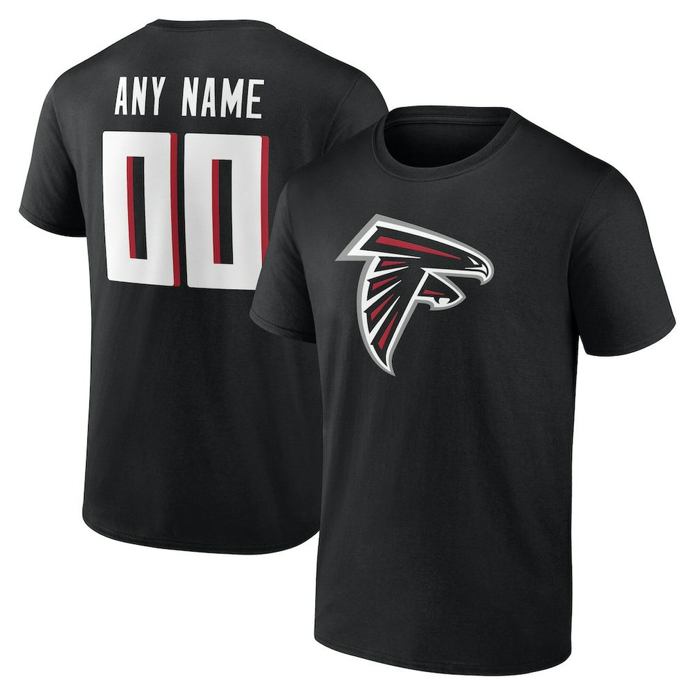 Atlanta Falcons Team Authentic Personalized Name & Number T-Shirt