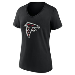 Atlanta Falcons Women's Team Authentic Personalized Name & Number V-Neck T-Shirt