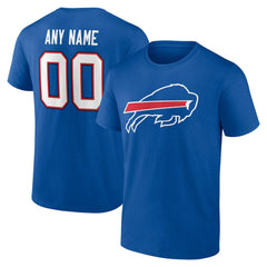 Buffalo Bills Team Authentic Personalized Name & Number T-Shirt