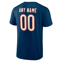 Chicago Bears Team Authentic Personalized Name & Number T-Shirt