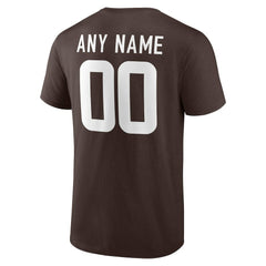 Cleveland Browns Team Authentic Personalized Name & Number T-Shirt