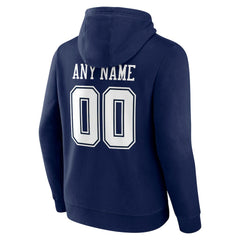 Dallas Cowboys Team Authentic Personalized Name & Number Hoodie