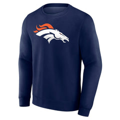 Denver Broncos Team Authentic Personalized Name & Number Sweatshirt