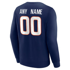 Denver Broncos Team Authentic Personalized Name & Number Sweatshirt