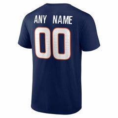 Denver Broncos Team Authentic Personalized Name & Number T-Shirt