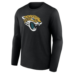 Jacksonville Jaguars Team Authentic Personalized Name & Number Long Sleeve T-Shirt