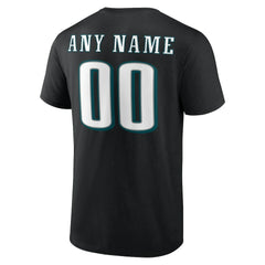 Philadelphia Eagles Team Authentic Personalized Name & Number T-Shirt
