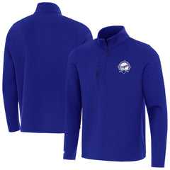 Los Angeles Dodgers Antigua Back-to-Back World Series Champions Insider Quarter-Zip Pullover | MLB Outlet