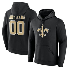 New Orleans Saints Big & Tall Team Authentic Custom Hoodie
