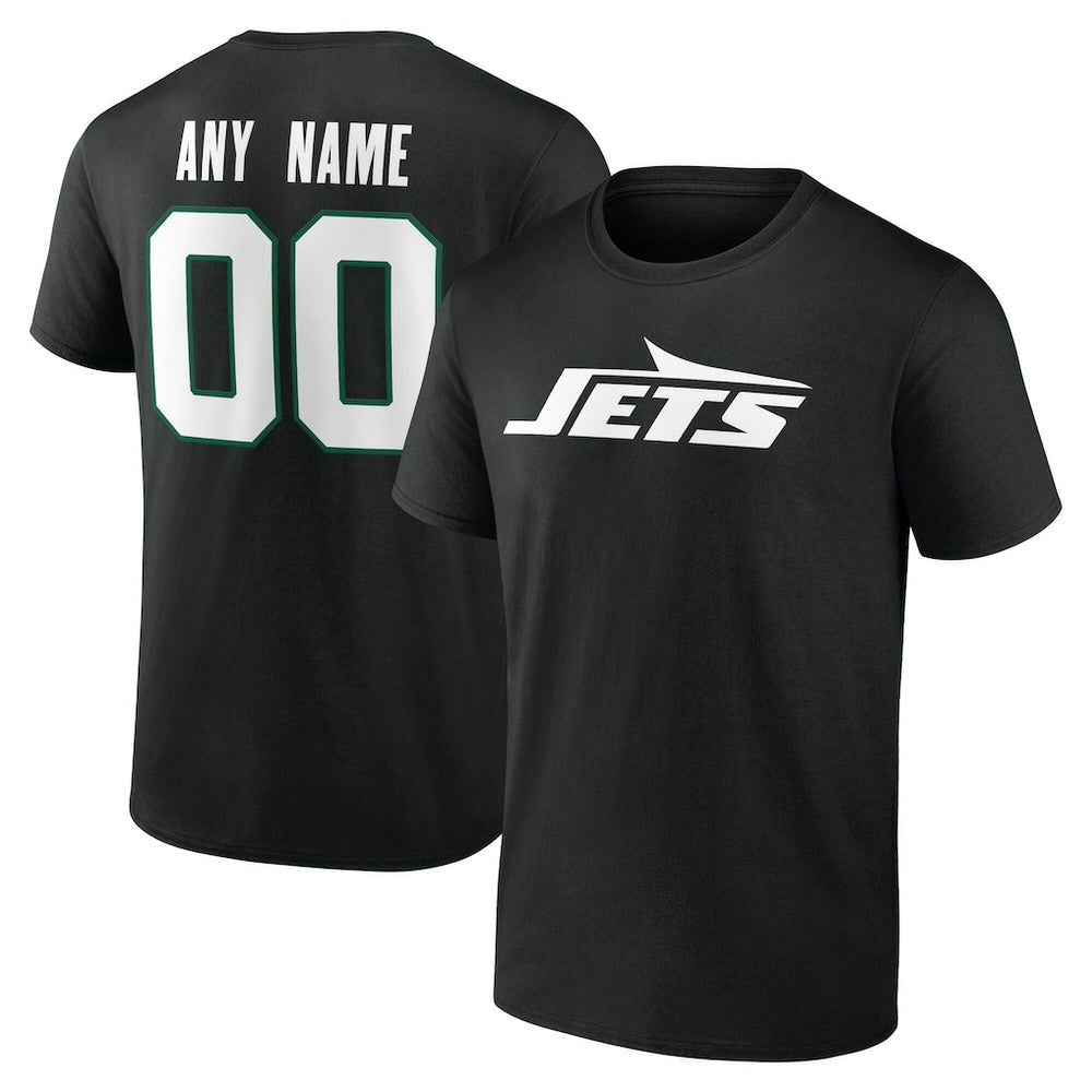 New York Jets Big & Tall Team Authentic Custom T-Shirt