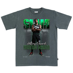 Anthony Edwards Minnesota Timberwolves SLAM Unisex Cover T-Shirt On Sale